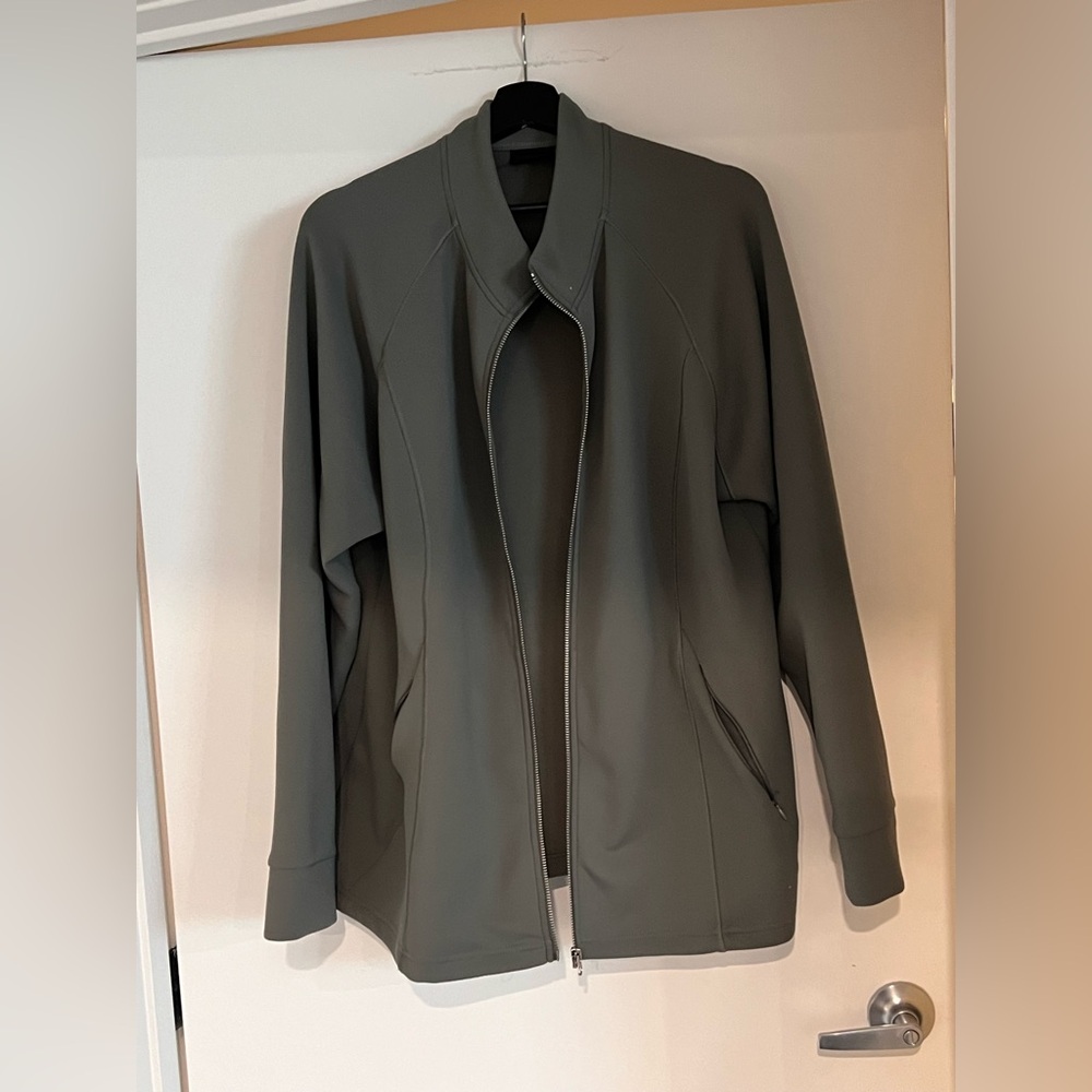 Black Zip-Up Jacket